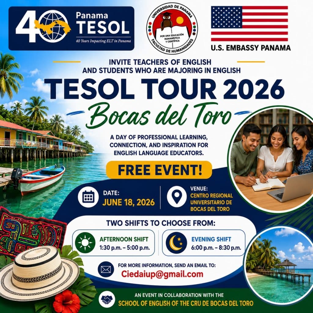 TESOL TOUR 2026 – Bocas del Toro — Panamá TESOL