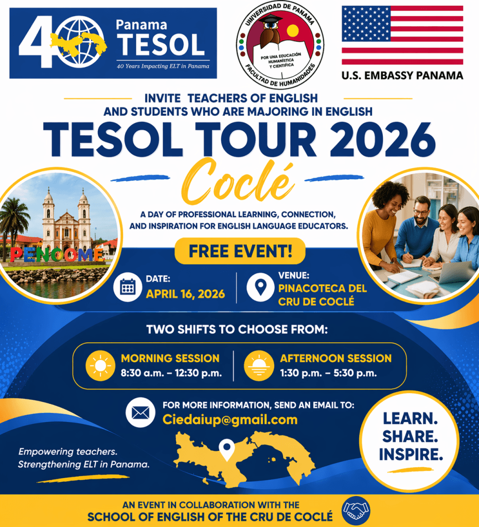 TESOL TOUR 2026 – Panama City — Panamá TESOL